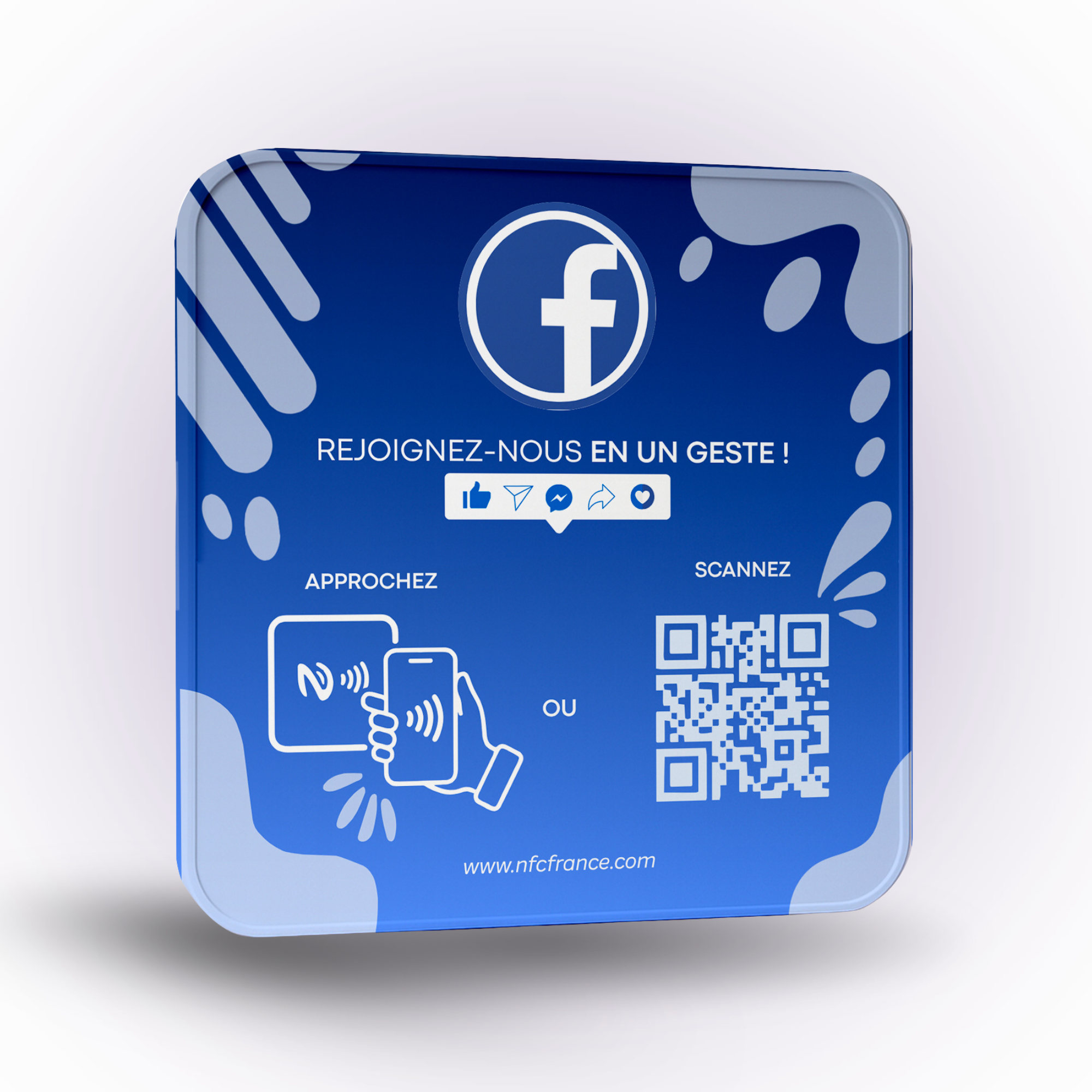 Plaque NFC Réseaux Sociaux - Facebook – Image 3